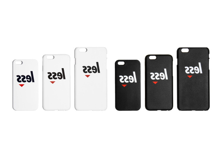 LESS - REVERSE SQUARE LOGO IPHONE CASE